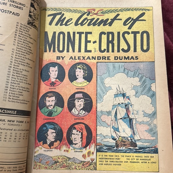 1942 Classics Illustrated The Count of Monte Cristo - Picture 3 of 7